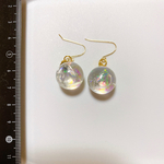 【再販‼️】ハーバリウムピアス(オパール風)