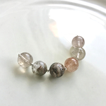 ガーデンクォーツラウンド10mmビーズ6粒