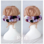 Fleur Collection＊♯09　着物　袴　花　振袖　髪飾り　卒業式 　成人式　和　和装　紫陽花　かすみ草　ウェディング　結婚式　前撮り　プリザーブドフラワー 