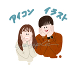 アイコン  イラスト  似顔絵