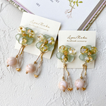 （ピアス）Flower motif
