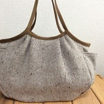 グラニーバック　★　ツィード　（ベージュ系）ご予約のお品です