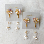 （ピアス）mini  Flower motif