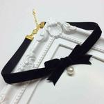 ★再販！ ベロアリボン チョーカー