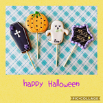 ハロウィン🎃クッキーポップス
