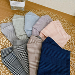 呼吸しやすくリニューアル✩*॰¨̮抗菌 抗ウイルス グレンゼ 使用☆*｡ﾟ﻿秋マスク 冬マスク☆*｡ﾟ﻿グレンチェック☆*｡ﾟ﻿大臣マスク☆*｡ﾟ﻿
