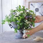ガーデンマムジジの花束植え