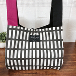 《再販・受注製作》ハンドメイド★裏地・スナップボタン付き　エコバッグ　コンビニ　お弁当サイズ