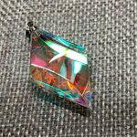 虹の結晶『夕虹』ひし形 ペンダントトップ VD-370