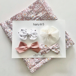 [数量限定] holiday set  ＊baby&kids＊　ヘアゴムに変更可能