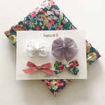 [数量限定] holiday set  ＊baby&kids＊　ヘアゴムに変更可能