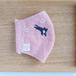 [選べるサイズ］ごろごろ猫の刺繍マスク