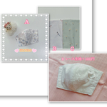 接触冷感生地入荷！！薄くて涼しいコットン100%のポケット付き立体夏マスク❤︎          森にひょっこり顔を出す動物たち❤︎