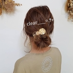 入学式や結婚式にも💒簡単挟むだけ♪大人ゴールドアクセ♪高見えヘアアクセ✴️ヘアクリップ