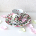 yu-ponya様専用♡華やか♪花柄のカップ&ソーサーとプレートセット
