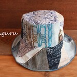 kurousa7様専用☆リュックとお揃いのデニムアイヌ・クロッシェ