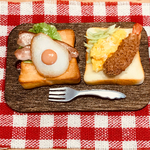 のっけパン２種類♡