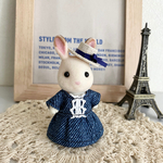 デニムワンピース&帽子セット＊シルバニア 服 シルバニアファミリー 子供服＊