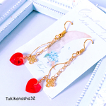 出会いのピアス/イヤリング[Red]