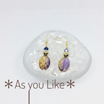 夕焼けグラデーションピアス