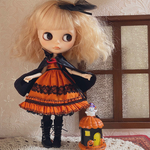 ハロウィンオレンジセット　ブライスサイズ