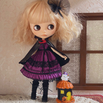 ハロウィン紫セット　ブライスサイズ
