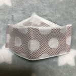 SALE  送料無料　立体マスク　内側コットンシルク　Mサイズ