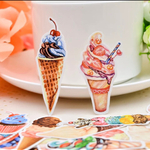 フレークシール　アイスクリーム