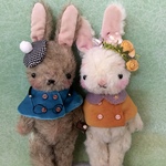 Sさま　専用のページ　野ウサギ君と白うさぎちゃん