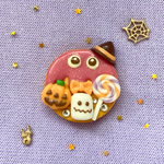 ハロウィン クッキー(ピンク) キーホルダー/ブローチ