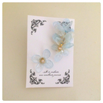 winter flowerピアス