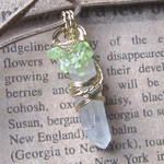 水晶Pointペンダント～GemRing～ゴールド