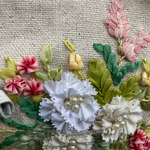 リボン刺繍🎀手提げバック
