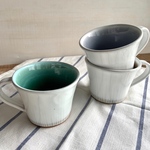 カラー　コーヒーカップ　深緑（マグカップ）