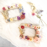 dried flower's photoframe /誕生日/記念日/ウェディング/プレゼント/ドライフラワー/フォトフレーム/ドライフラワー