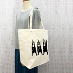 SALE！ マレー熊 帆布トートバッグ L（ナチュラル）
