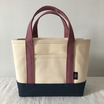 帆布のトートバッグ(S)