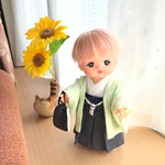 メルちゃんサイズの羽織袴セット＊棋士風
