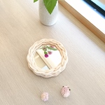 ナチュラルカラーのラタンミラー♡ 【S size】