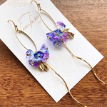 【再販】ベルフラワーのロングイヤリング・ピアス