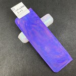 オーロラバイオレット赤斑スライスカット板①★約2mm厚　