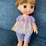 メルちゃん　ソランちゃん服　リバティパジャマ②
