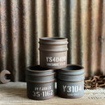 ②ドラム缶風　JUNK リメイク鉢　3個セット