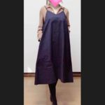 エプロン　ワンピ風エプロン