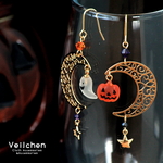 ジャック・オー・ランタンのハロウィンピアス（イヤリング）