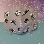 男の子  宇宙遊泳柄マスク  小学生用
