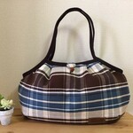 【再販】グラニーバッグ＊ブラウン系チェック