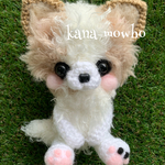 ＊maro-116様オーダー品 ふわもこ あみぐるみ ワンちゃん(チワワ)＊