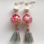 ［送料無料］airi8888様専用 ゆらゆら桜ピアス 和風 和柄