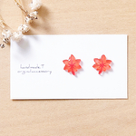 紅葉ピアス